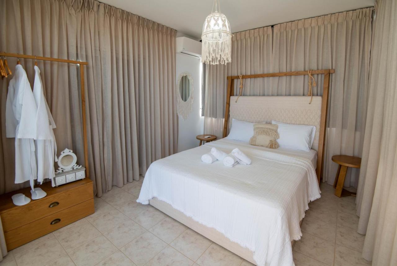 Helen Luxury Holiday House With Sea View Rethymno  Bagian luar foto