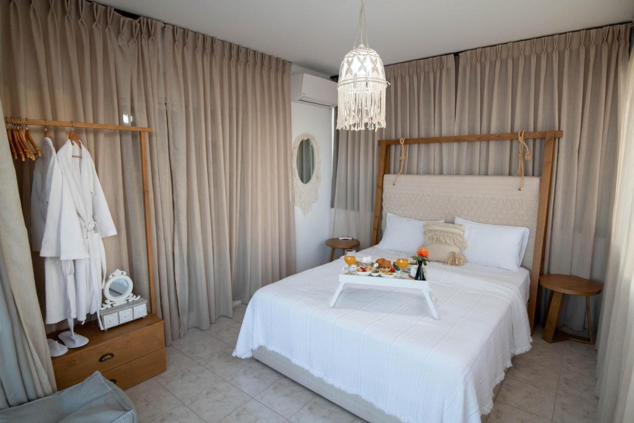 Helen Luxury Holiday House With Sea View Rethymno  Bagian luar foto
